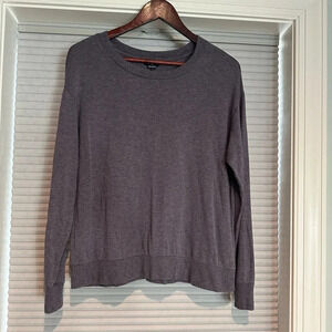 Splendid purple crew neck sweater